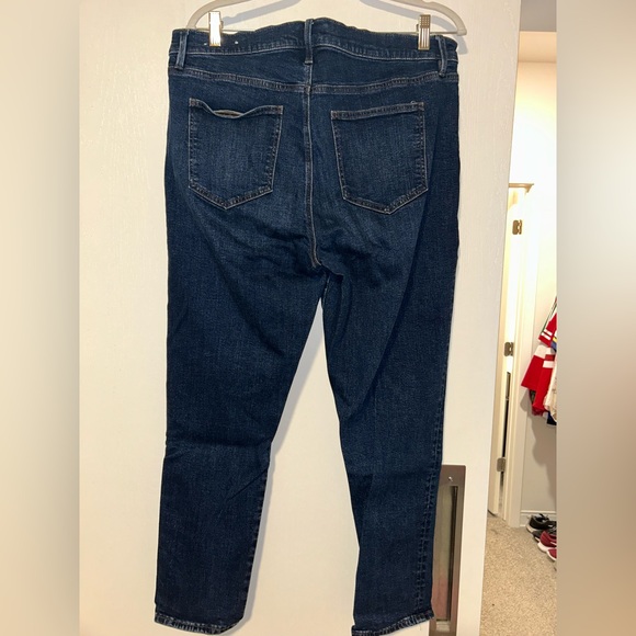 Like new LOFT Women's Deep Blue Skinny Jeans - Picture 2 of 3